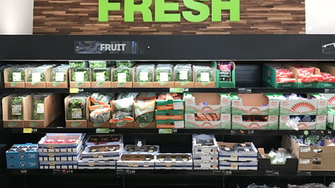 Aldi ‘Say Hello To Fresh’ Sign