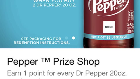 Circle K Dr Pepper 'Uber Code' Mobile App Ad