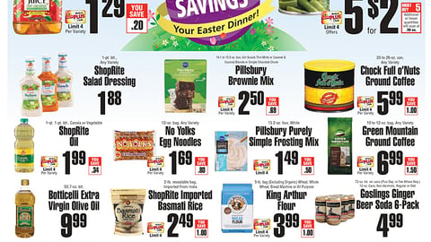ShopRite Locked-In Savings Circular Feature