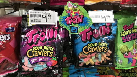 Trolli Sour Brite Sloths Wobbler