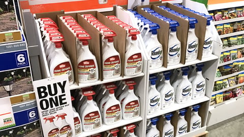 Scotts Miracle-Gro Home Depot 'Buy One Get One Free' Signs