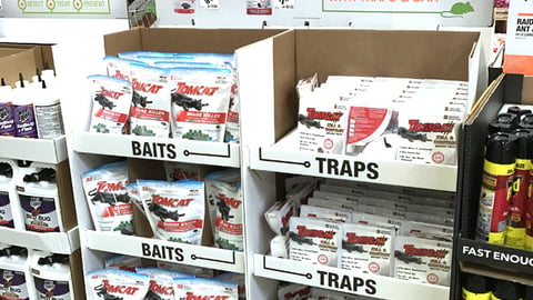 Tomcat Home Depot 'Take On Mice' Pallet Display