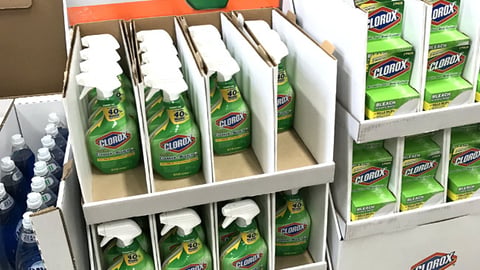 Clorox Home Depot Floorstand
