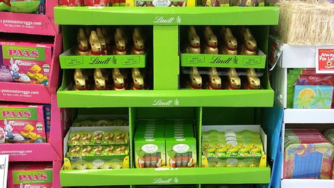 Lindt 'Unwrap the Magic' Floorstand