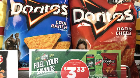 PepsiCo Circle K 'Fuel Your Savings' Price Sign
