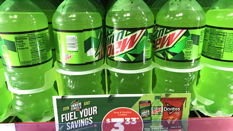PepsiCo Circle K 'Fuel Your Savings' Price Sign