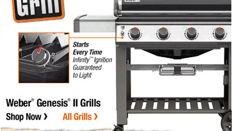Home Depot 'Thrill of the Grill' Email Blast