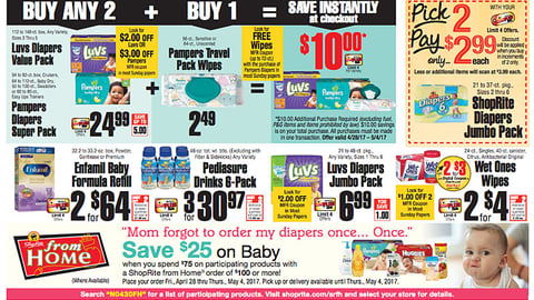 ShopRite P&G 'brandSaver' Features