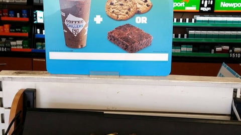7-Eleven Coffee Chillers Sign