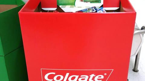 Colgate ShopRite 'Win a Playground' Dump Bin
