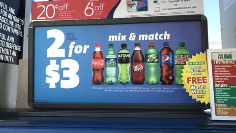 7-Eleven 'Mix & Match' Pump Topper