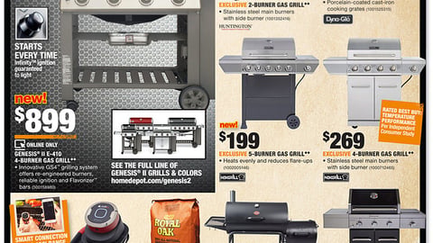 Home Depot 'Thrill of the Grill' Feature