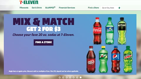 7-Eleven 'Mix & Match' Carousel Ad