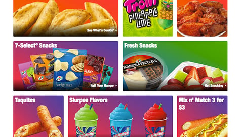 7-Eleven Twix Caramel Bar Doughnut Display Ad