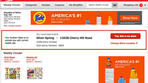 ShopRite P&G 'brandSaver' Ads