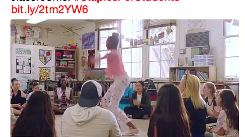Staples Lady Gaga #StaplesForStudents Twitter Update
