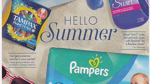 P&G 'Hello Summer' FSI