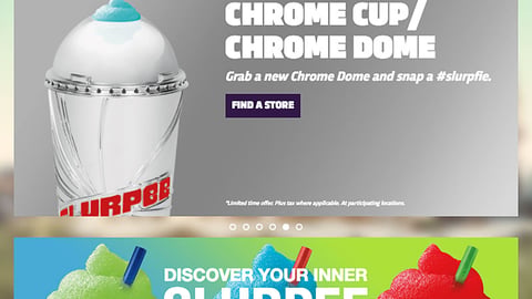 7-Eleven 'Chrome Cup/Chrome Dome' Carousel Ad