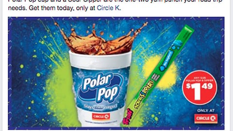Trolli Sour Sippers Circle K Facebook Update