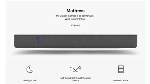 Target Casper 'Live the Dream' Web Page