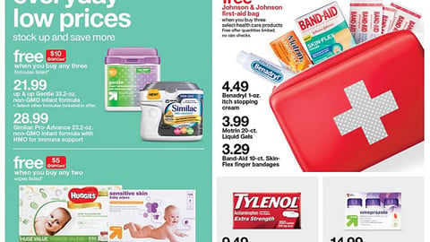 Target J&J 'Free Bag' Incentive