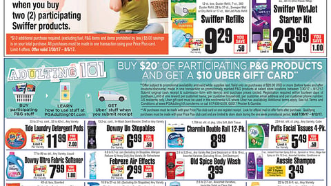 ShopRite P&G 'Adulting 101' Feature