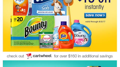 P&G Target 'College Essentials' Email