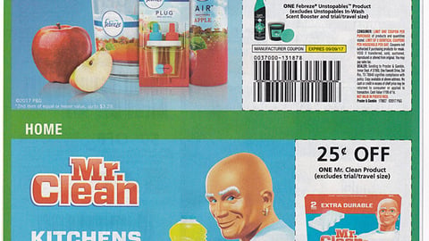 Febreze 'Pick One, Get One' FSI