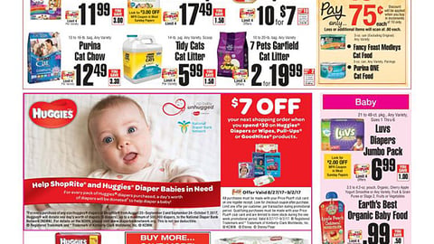 ShopRite Huggies 'Babies in Need' Feature
