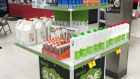 Elmer's Glue Office Depot 'Slime Central' Floorstand