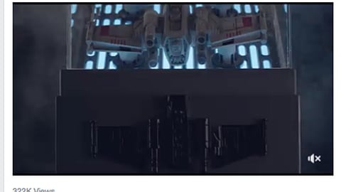 Staples Propel Star Wars Facebook Update