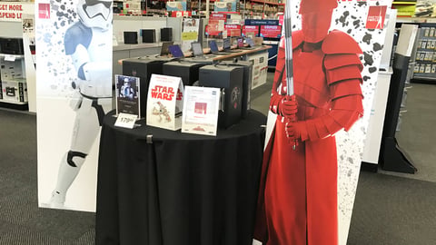 Staples Propel Star Wars Table Display