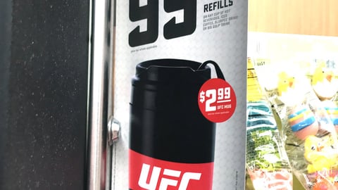 7-Eleven UFC Cup 'Sip-Mission' Side Panel