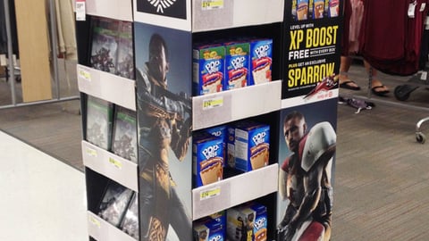 Pop-Tarts Rockstar 'Destiny 2' Target Floorstand