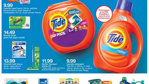 Target P&G 'brandSaver' Feature