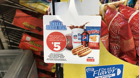 PepsiCo Circle K 'Unreal Rookie Deal' Wobbler