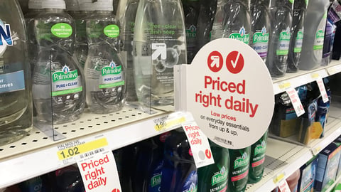 Up & Up 'Priced Right Daily' Shelf Talker