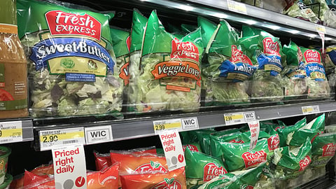 Target Fresh Express 'Priced Right Daily' Shelf Tags