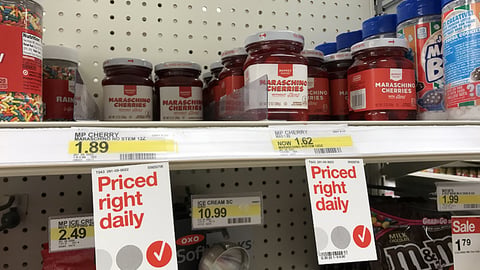 Market Pantry 'Priced Right Daily' Shelf Tags