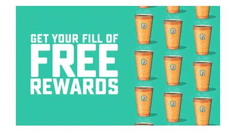 7-Eleven 'Free Rewards' Email