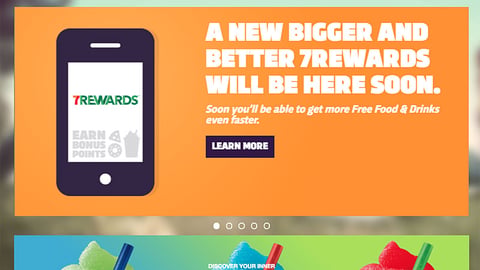 7-Eleven 'Bigger and Better 7Rewards' Carousel Ad