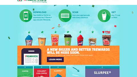 7-Eleven 'Bigger and Better 7Rewards' Display Ad