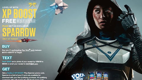Kellogg's 'Destiny 2' Target Page