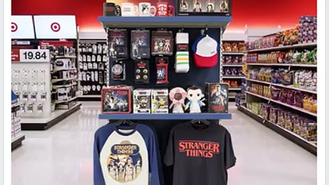 Target Netflix #StrangerThings Facebook Update