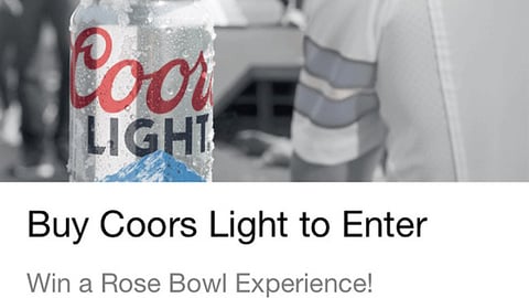 Circle K Coors Lite 'Elevate Game Day' Mobile App Ad