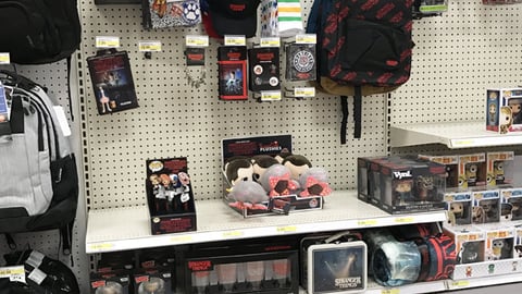 Target Netflix 'Stranger Things' In-Line Merchandising