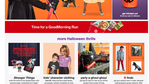 Target Netflix 'Stranger Things' Display Ad