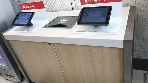 Target 'Registry' Kiosk 