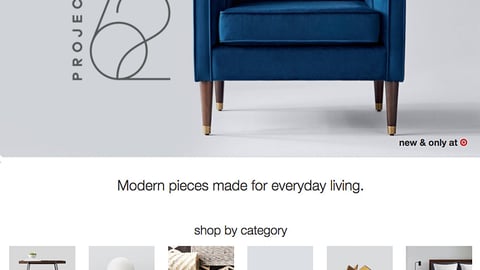 Target Project 62 Promotional Page