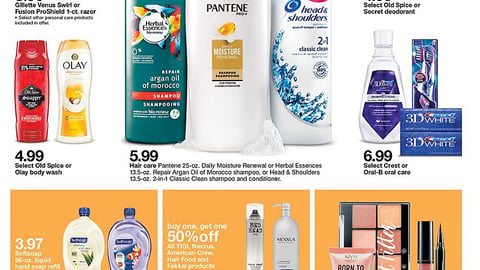 Target P&G 'brandSaver' Feature